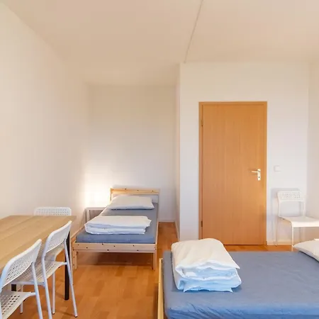 3 Zimmer, Balkon, Einzelbetten, Kueche Magdeburgo Exterior foto