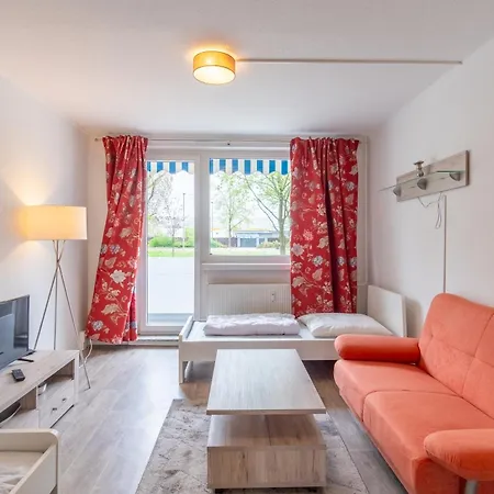 3 Zimmer, Balkon, Einzelbetten, Kueche Magdeburgo Exterior foto